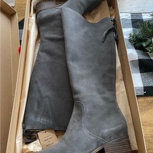 Lucky brand suede boots